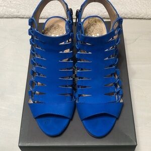 Vince Camuto Cobalt Blue Strappy Gladiator Sandals